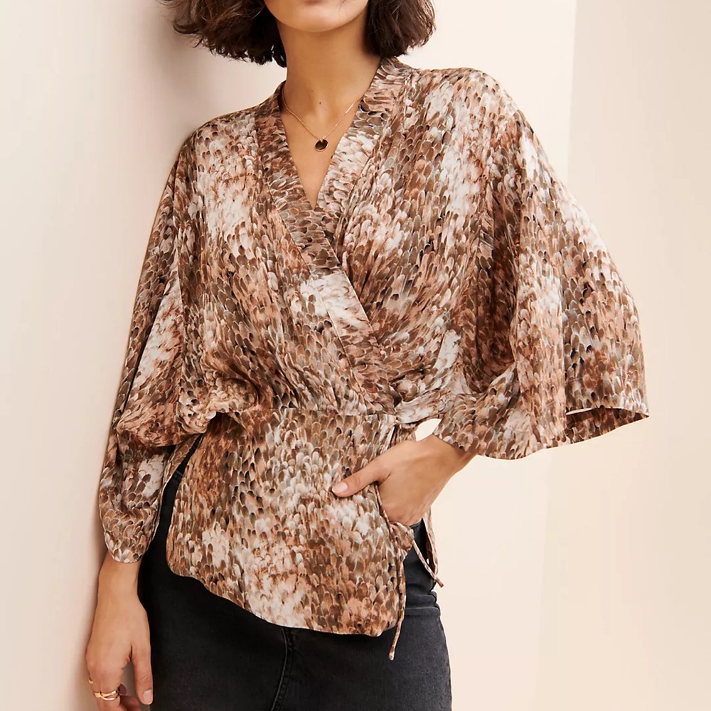 NEW Steele Label Kavala Wrap Top